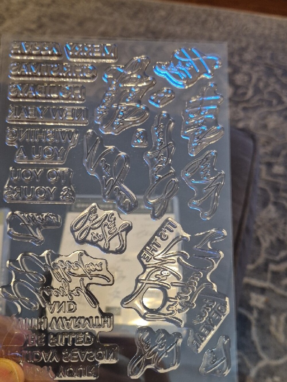 Stampin' Up! Greetings of the Season Stamp Set - Black &‎ White - Picture 4 of 6